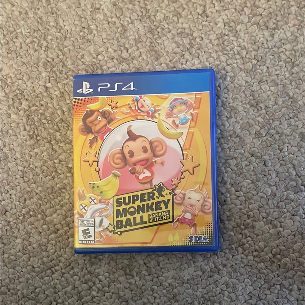 Super Monkey Ball Banana Blitz HD for PS4 - Blue Case
